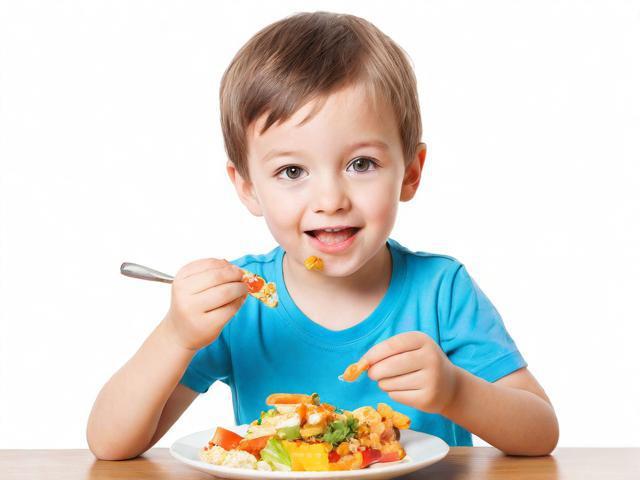 让孩子尽情玩食物，他们会自己学会吃饭！