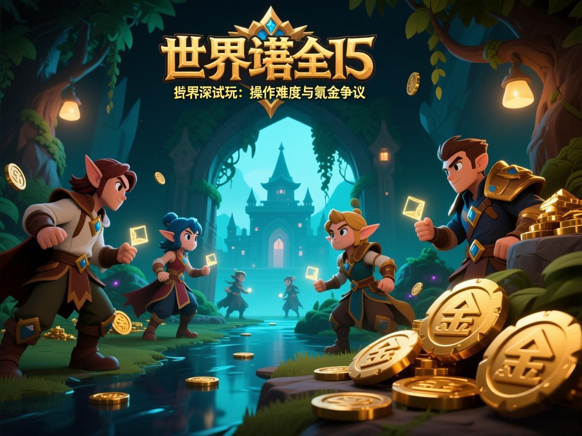《塔瑞斯世界深度试玩：操作难度与氪金争议》