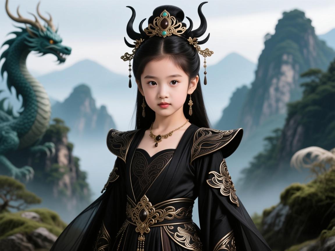 山海经女孩：黑咖小姐最惊艳装扮