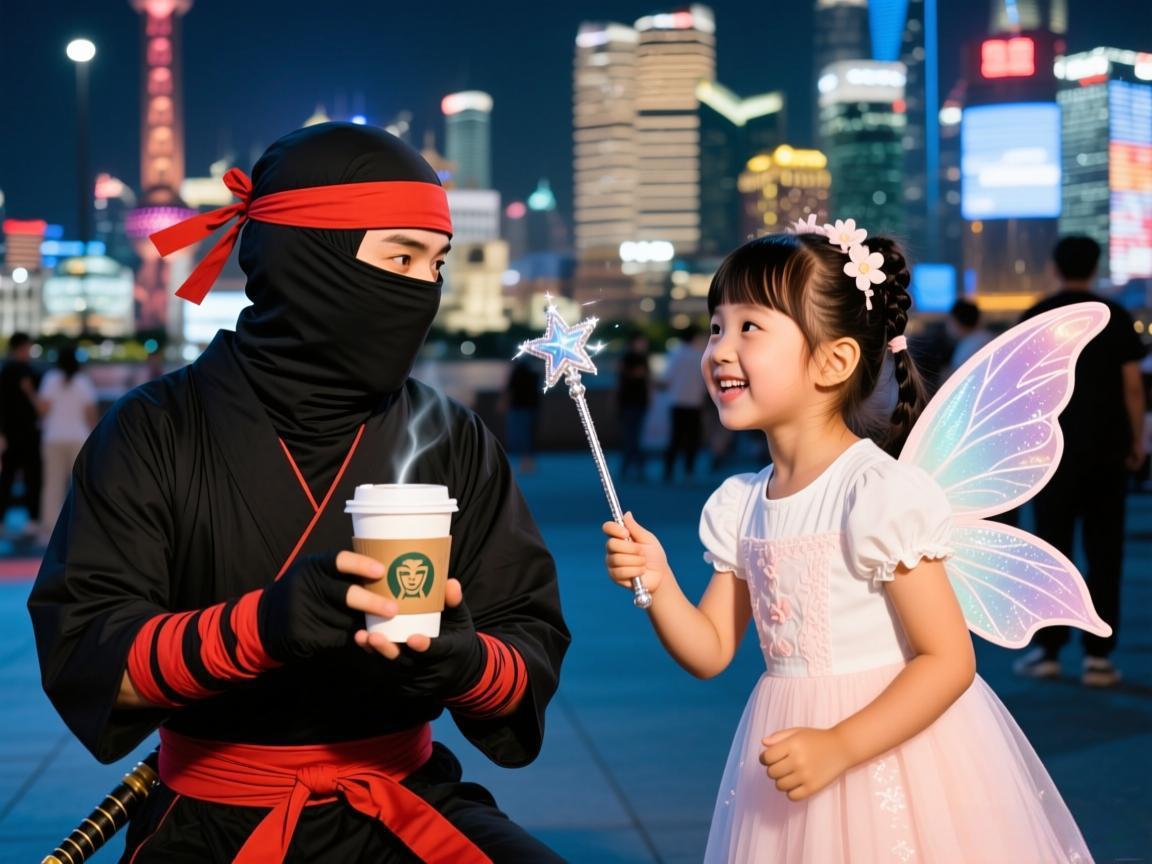 忍者咖啡邂逅仙女魔法棒：上海儿女满分挑战