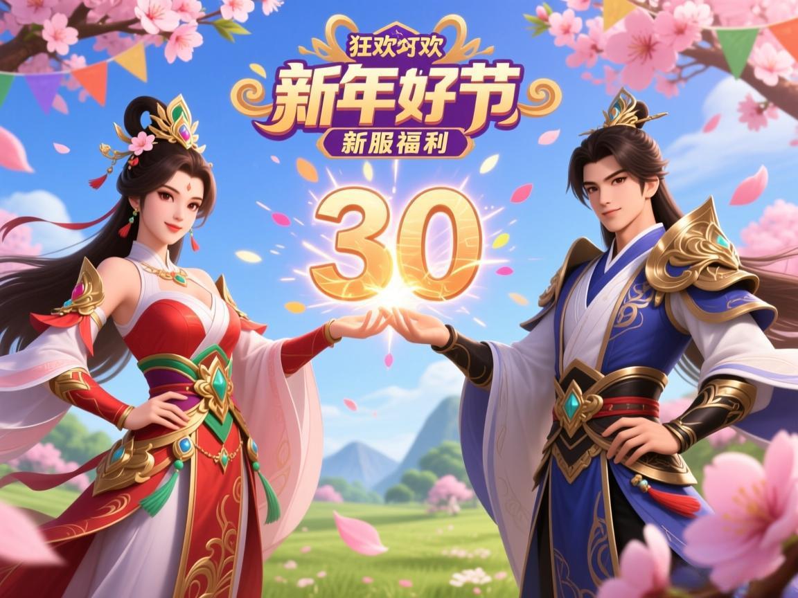 双节狂欢 桃花源记新服福利爆棚