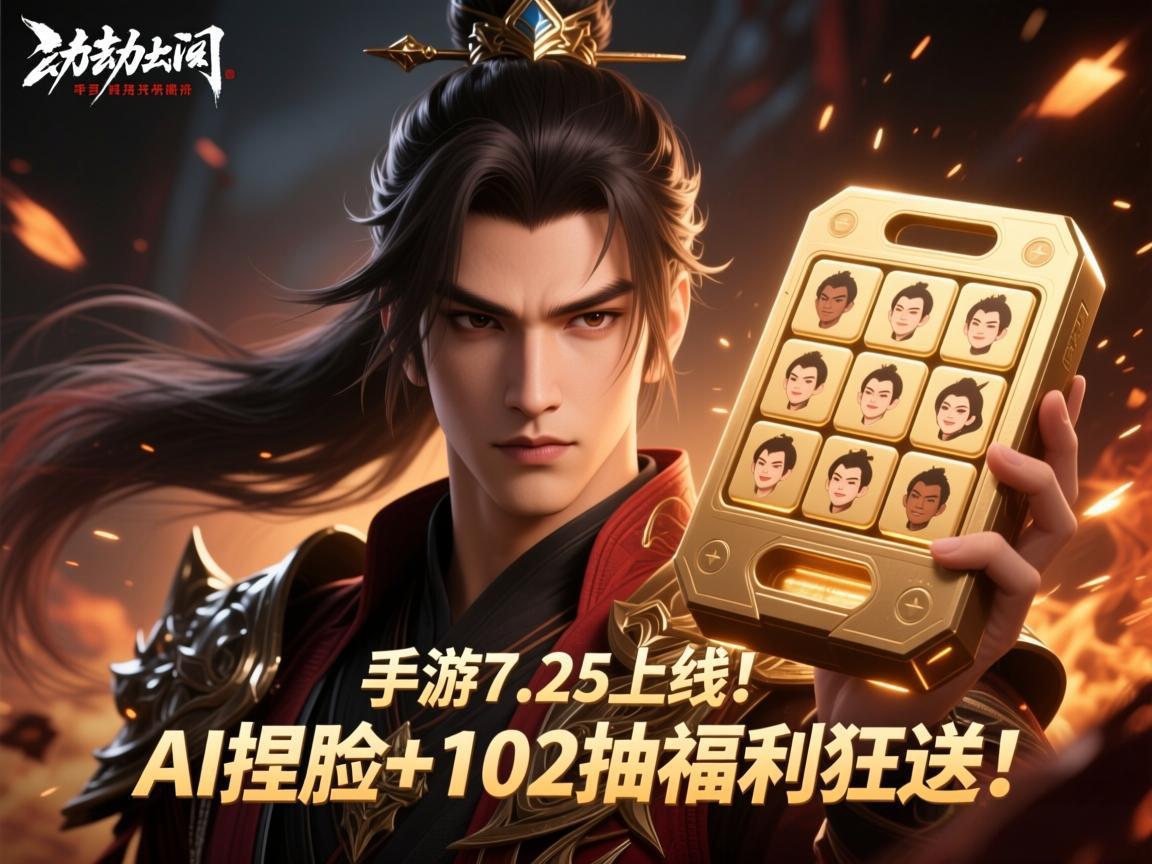 永劫无间手游7.25上线！AI捏脸+102抽福利狂送