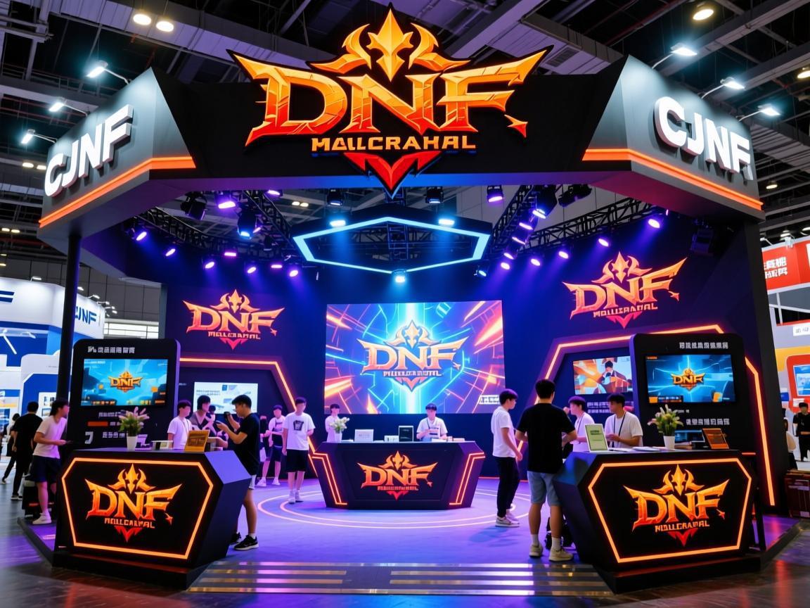 DNF手游CJ展台整活引爆青春回忆杀