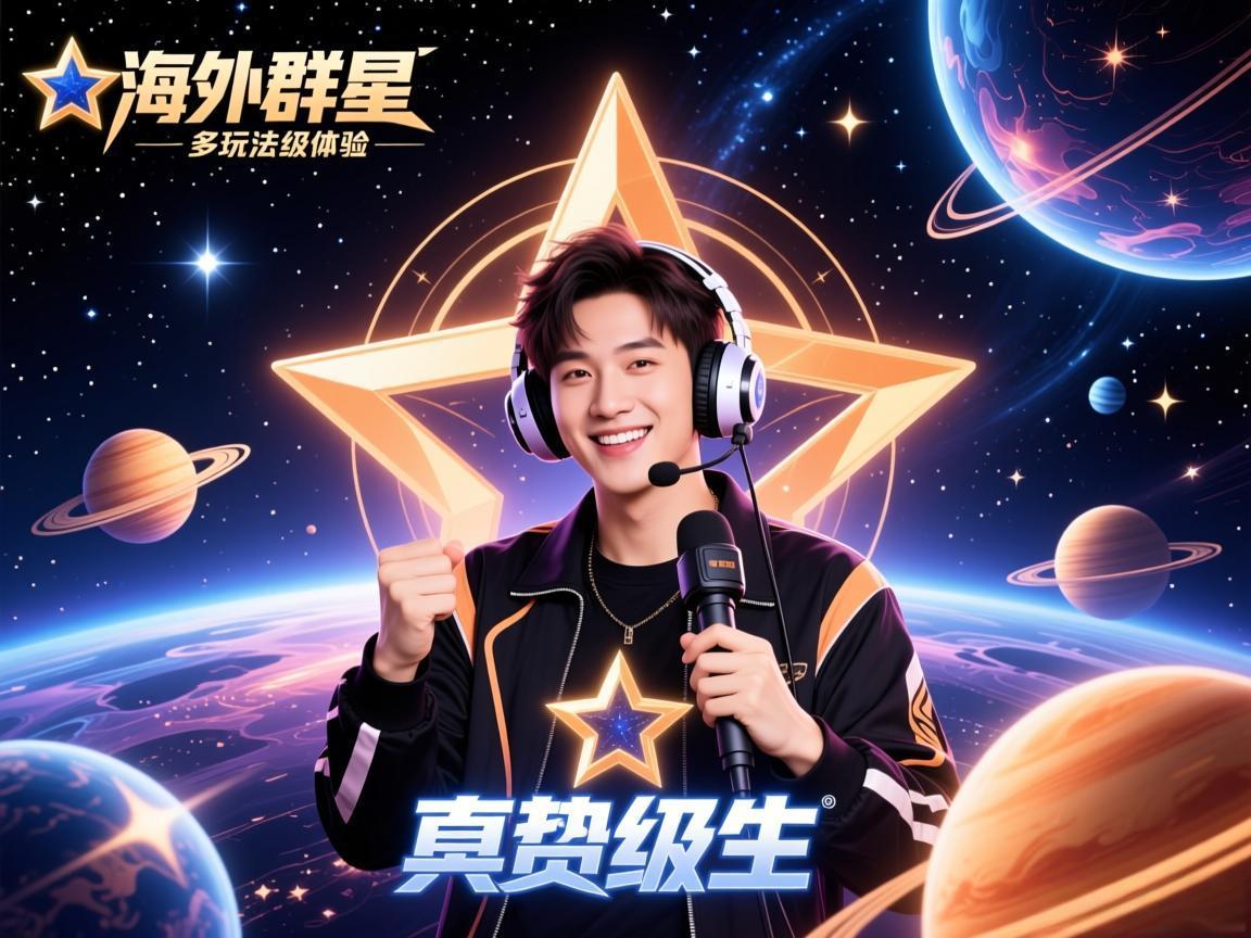 命运群星海外爆火主播力荐多玩法宇宙级体验