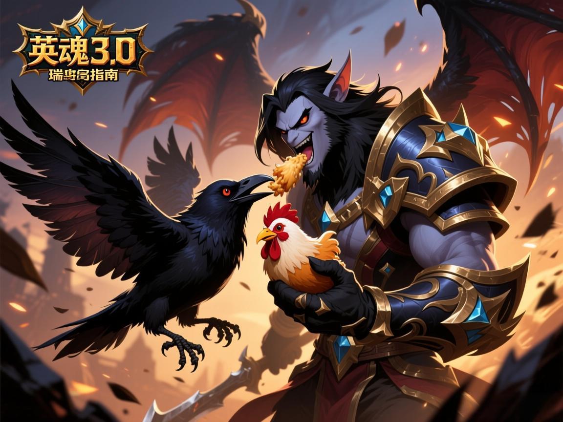 斗魂3.0 AP英雄：瑞兹乌鸦吃鸡指南