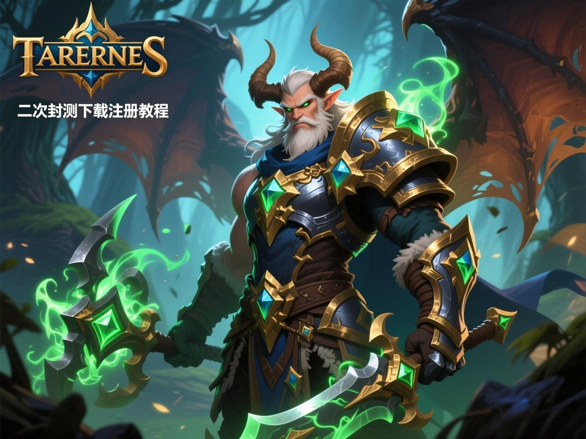 塔瑞斯世界二次封测下载注册教程