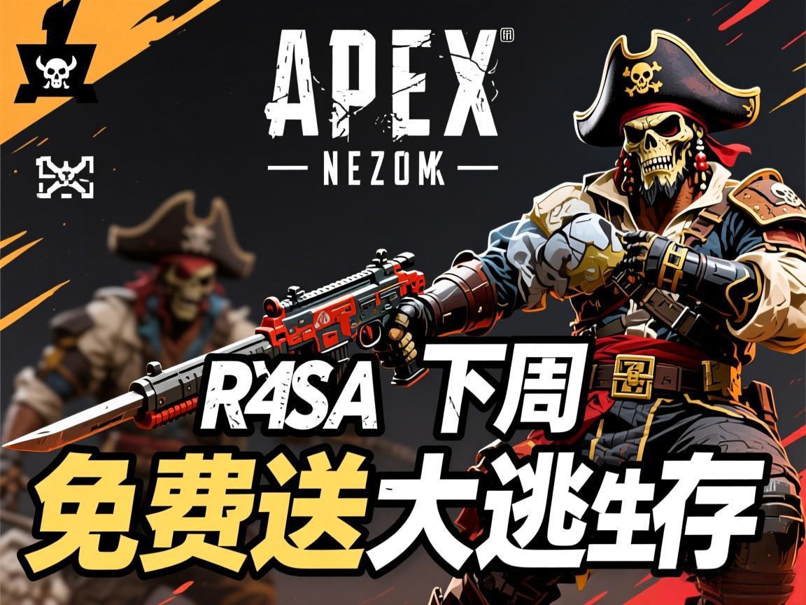 APEX下周免费送丧尸生存与海盗大逃杀