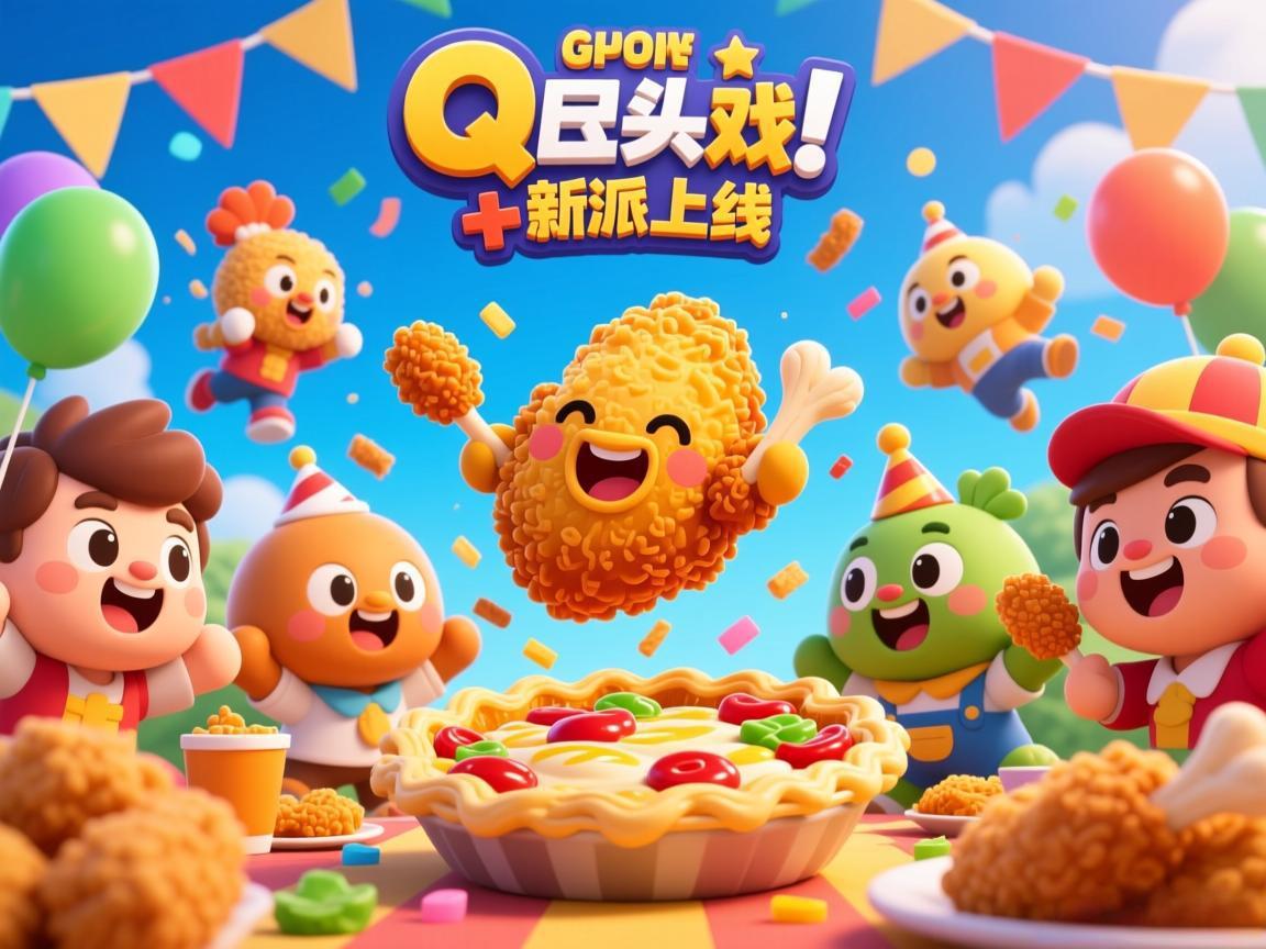 炸鸡派对：Q萌多人乱斗新作上线