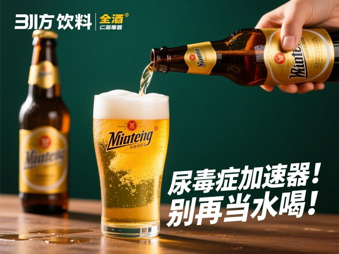 甜饮料啤酒：尿毒症加速器！别再当水喝！