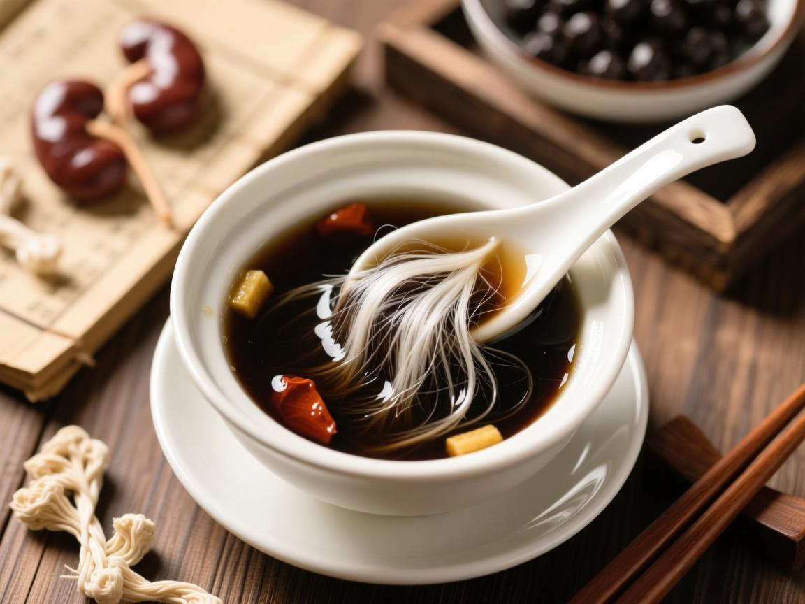肝肾不足致白发？中药汤让头发乌黑！