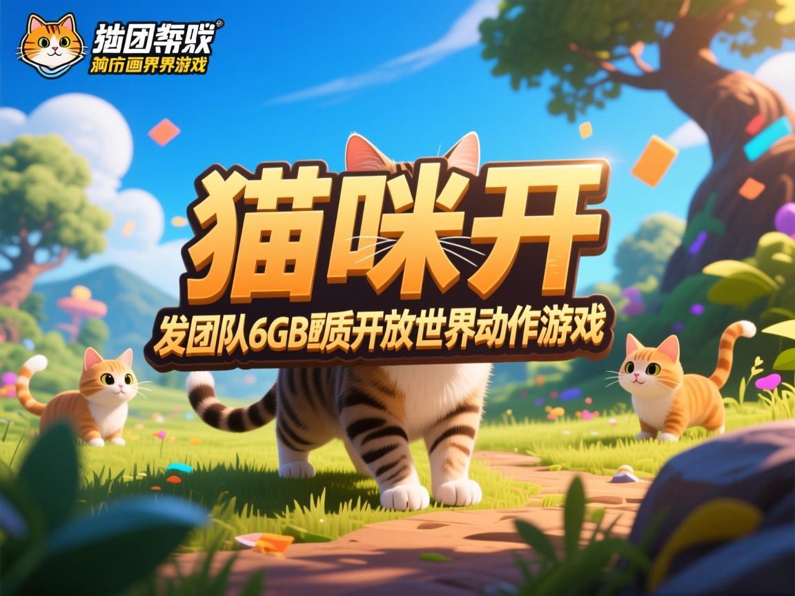 《猫咪开发团队6GB画质开放世界动作游戏》