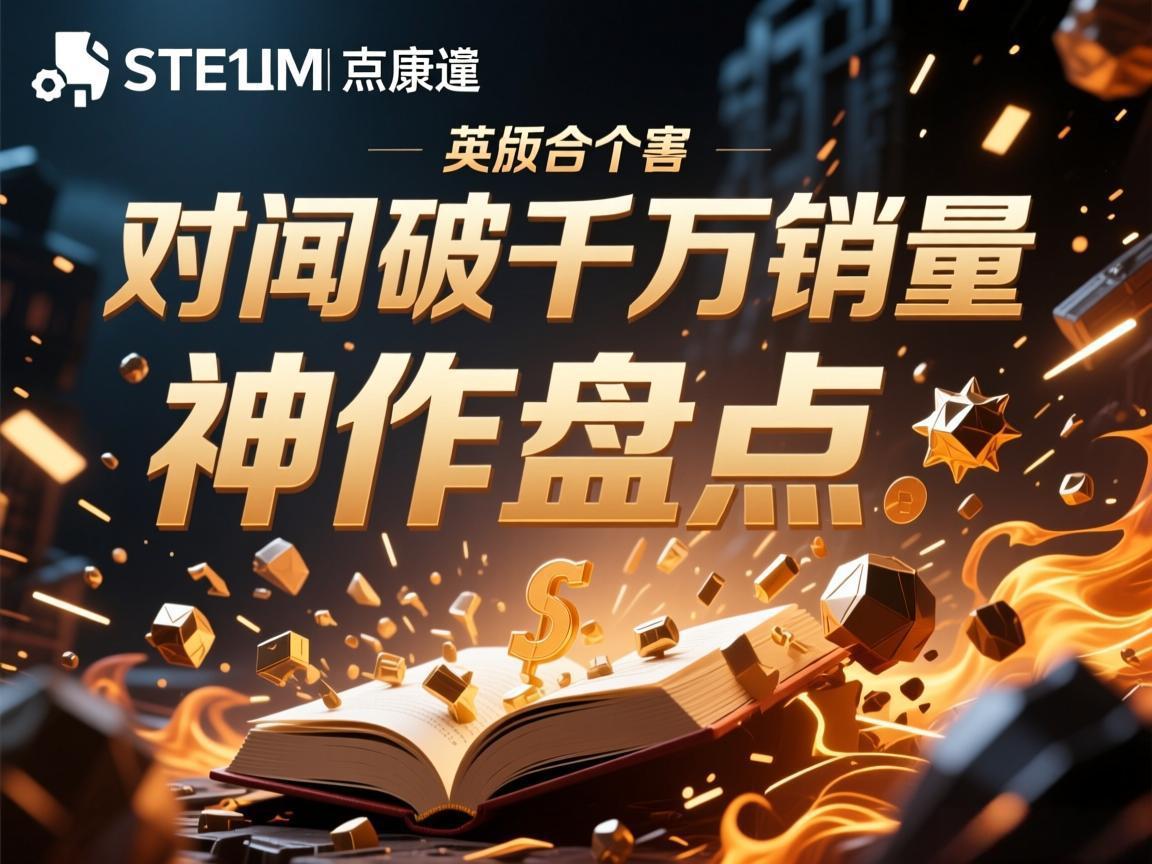 Steam短时间破千万销量神作盘点