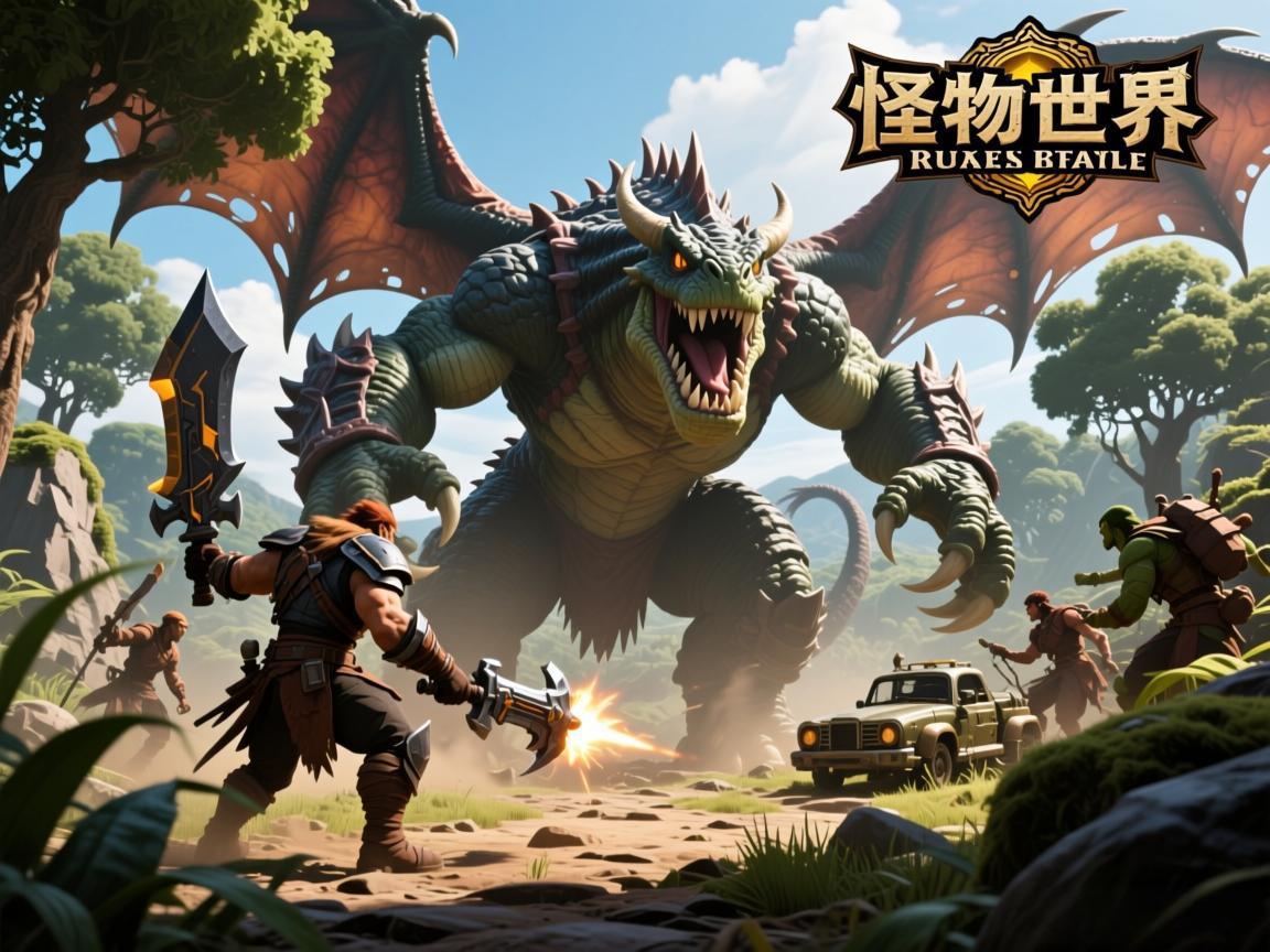 《怪物猎人世界：顶尖画面与丰富场景的冒险》