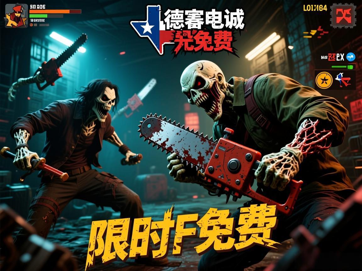 非对称恐怖对战游戏《德州电锯》限时免费