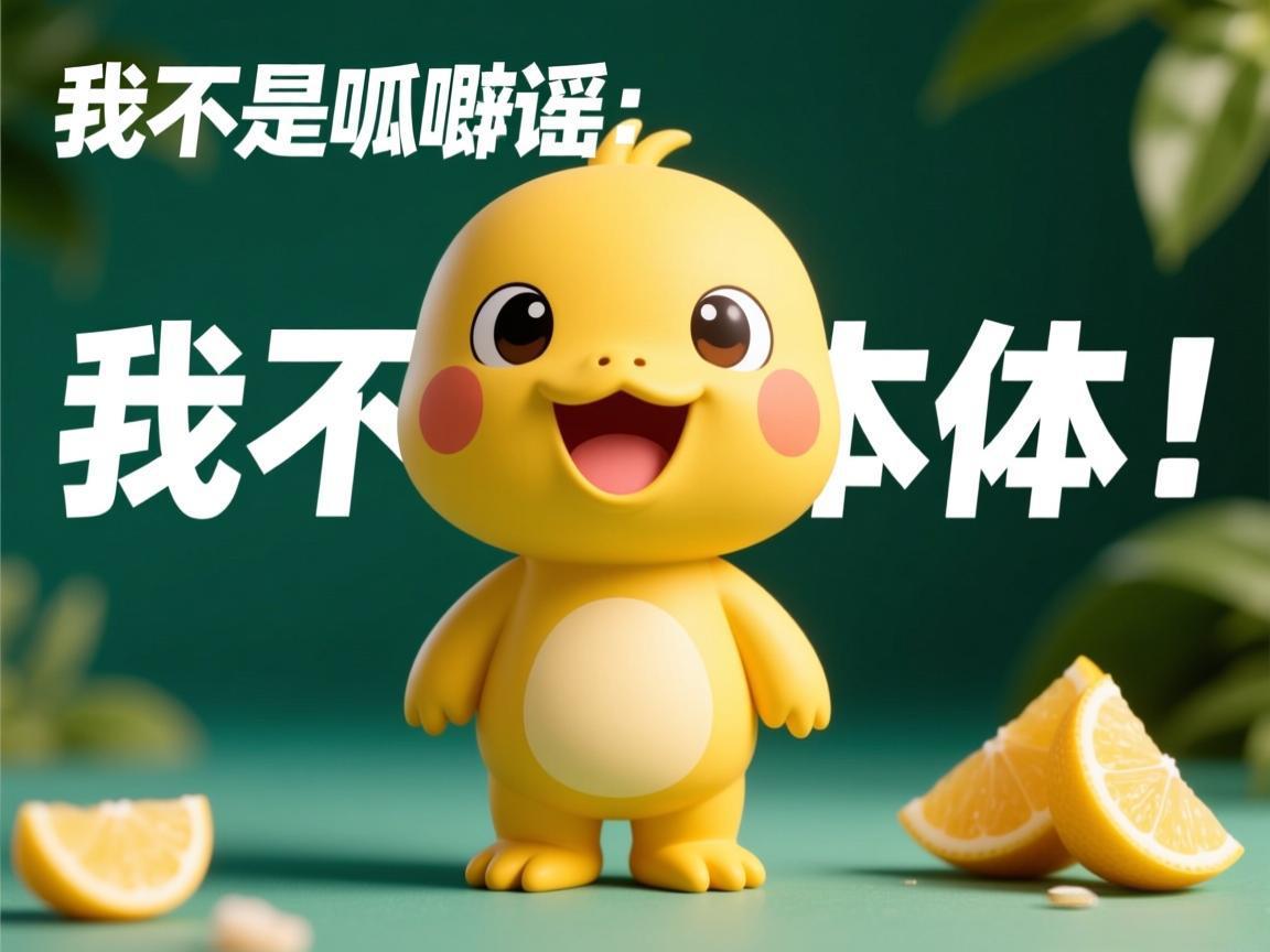 紧急辟谣：我不是呱唧本体！