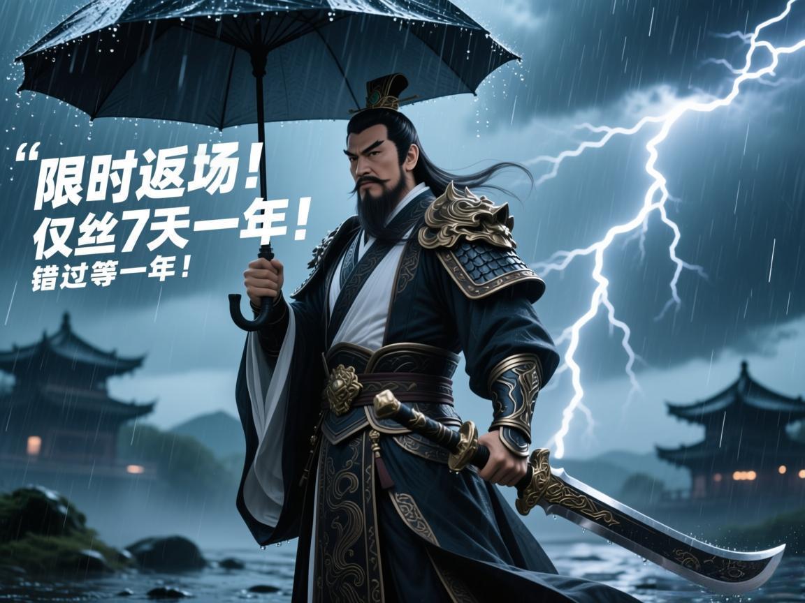 诸葛亮时雨天丝限时返场！仅7天！错过等一年！
