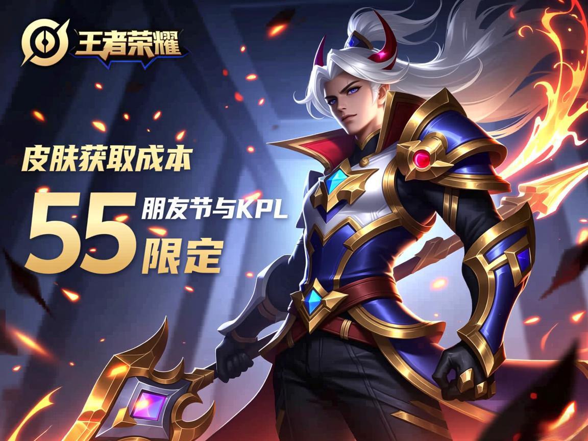 王者荣耀皮肤获取成本：55朋友节与KPL限定