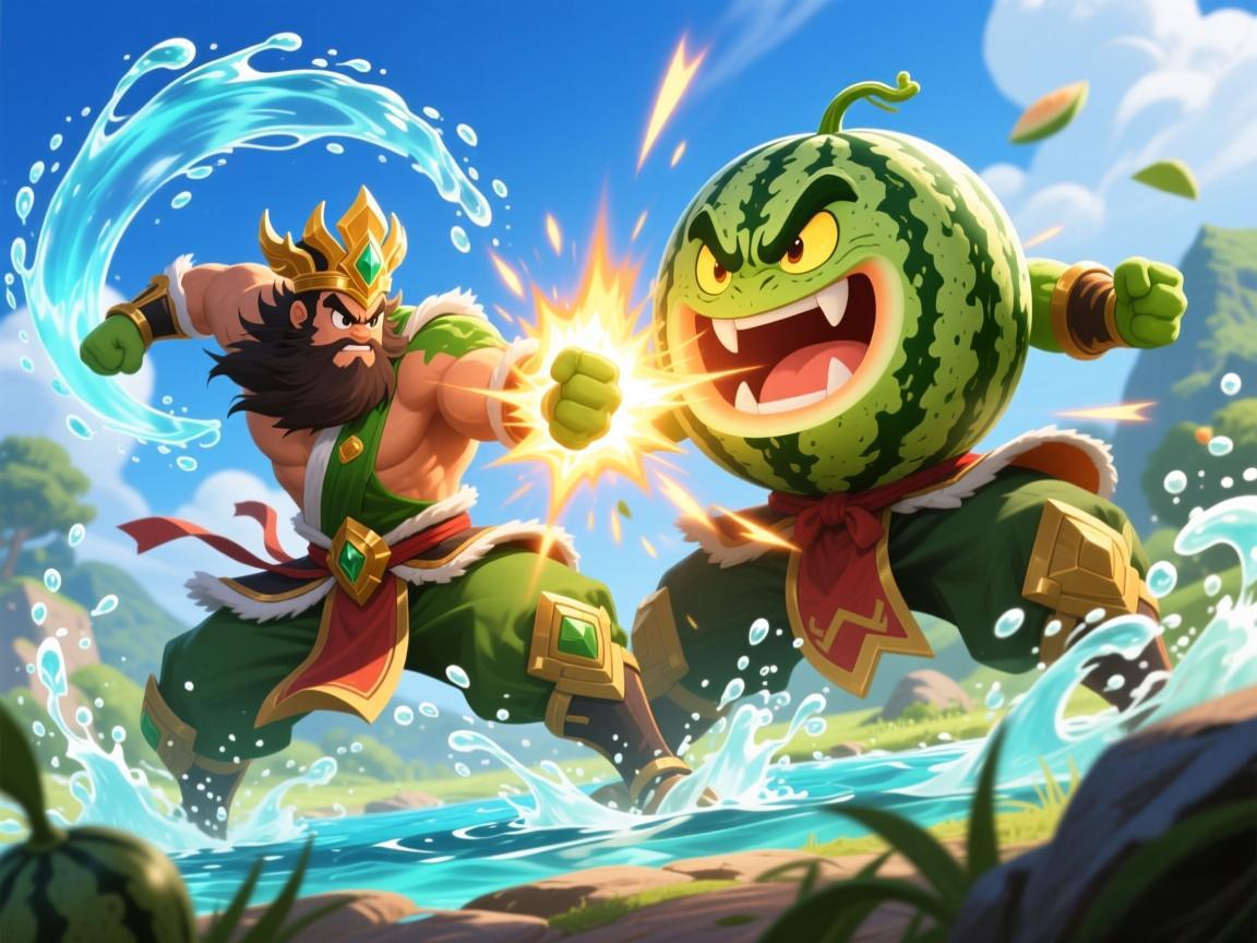 瓜王暴击：泉水专属双人动作太秀