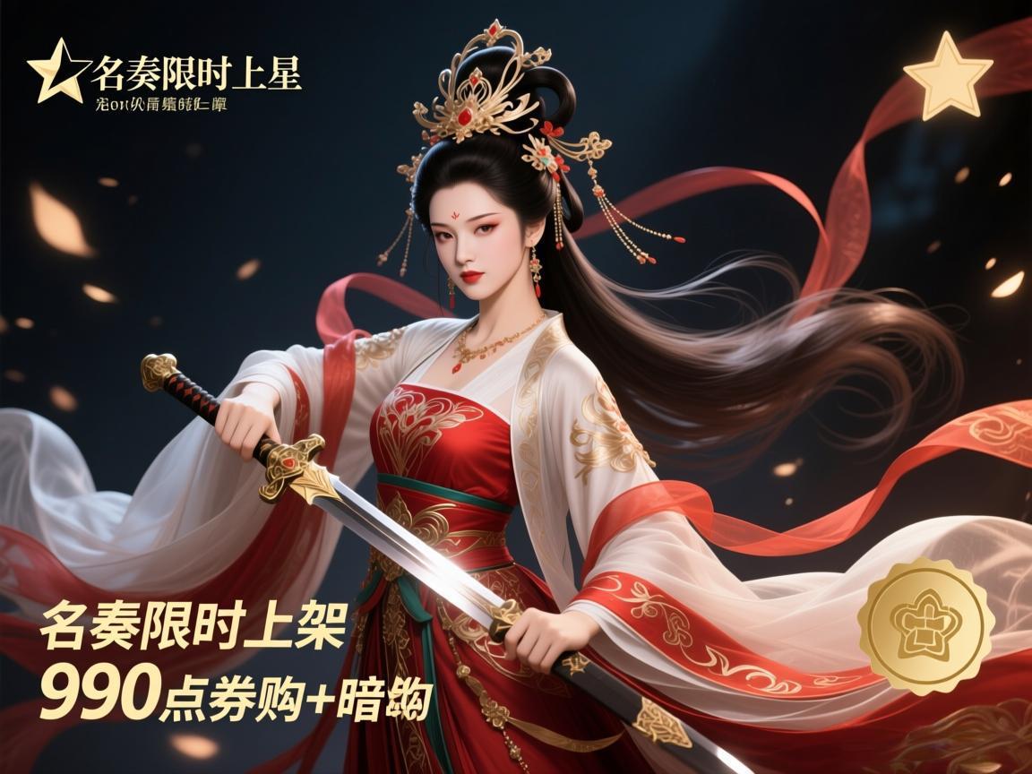 杨玉环星之名奏限时上架 990点券购+暗剑