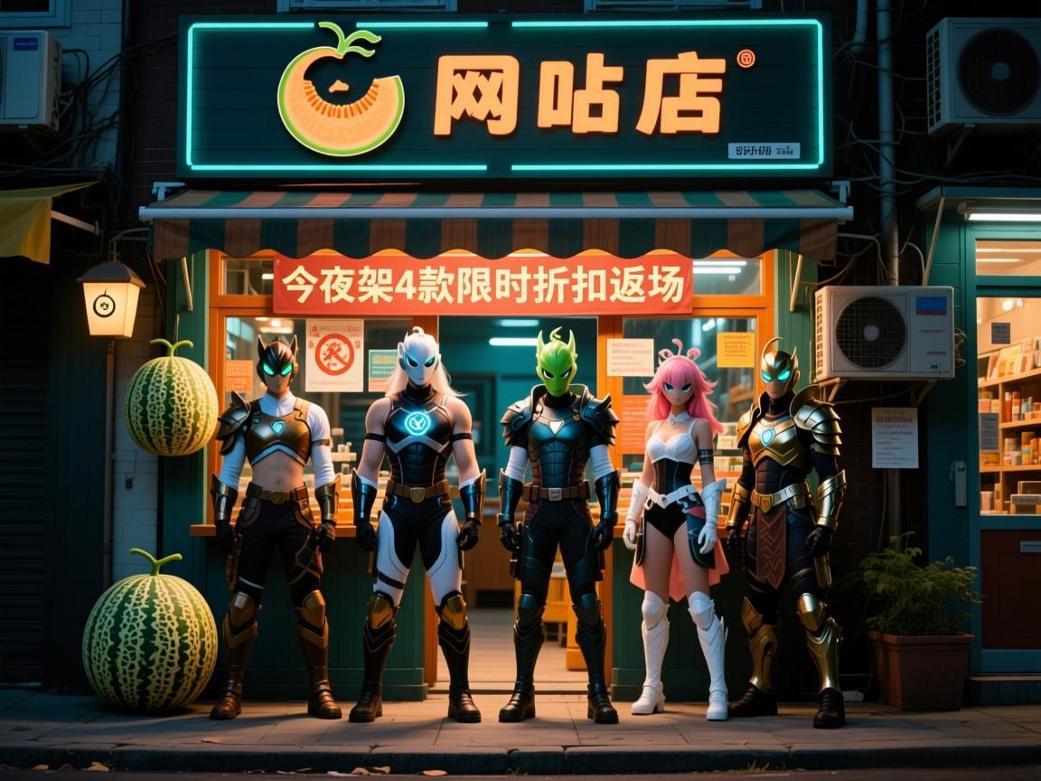 瓜网小店今夜上架四款限时折扣返场皮肤