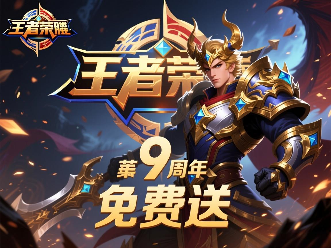 王者9周年庆传说皮肤免费送
