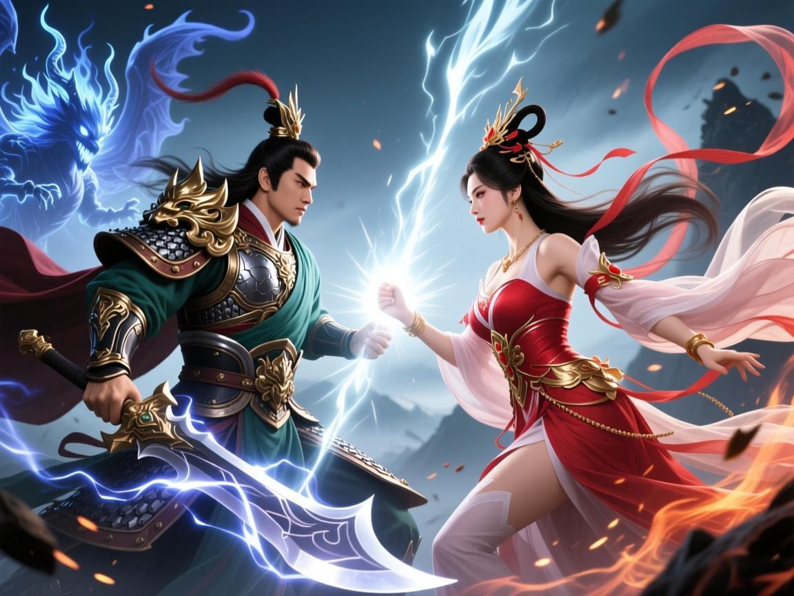 吕布貂蝉仙魔争锋命运对决