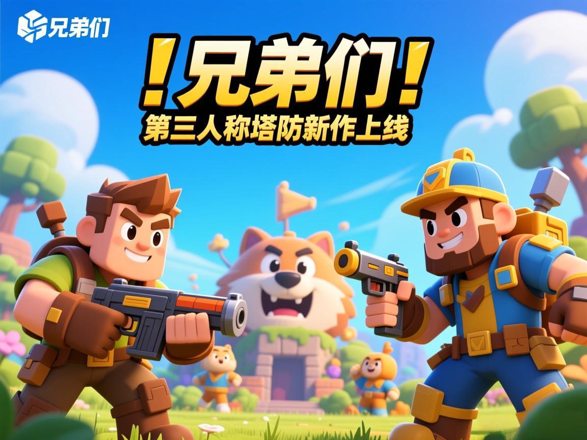 《兄弟们！第三人称塔防新作上线》