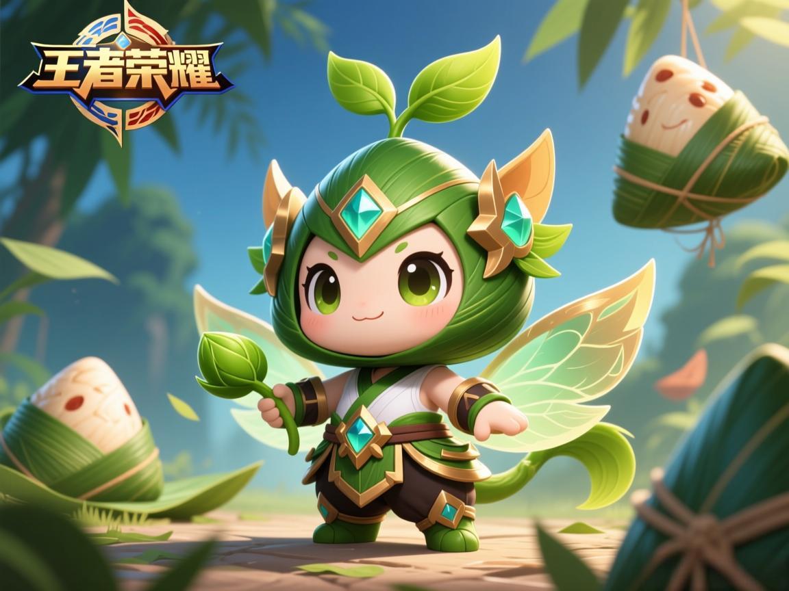 王者荣耀端午皮肤萌芽设计曝光