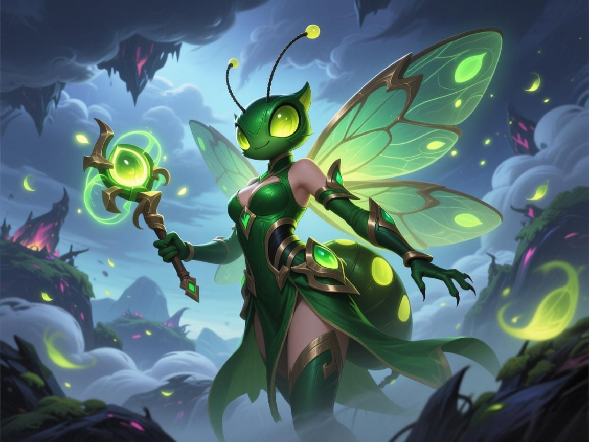 王者荣耀云中末地新辅助绿衣萤火虫