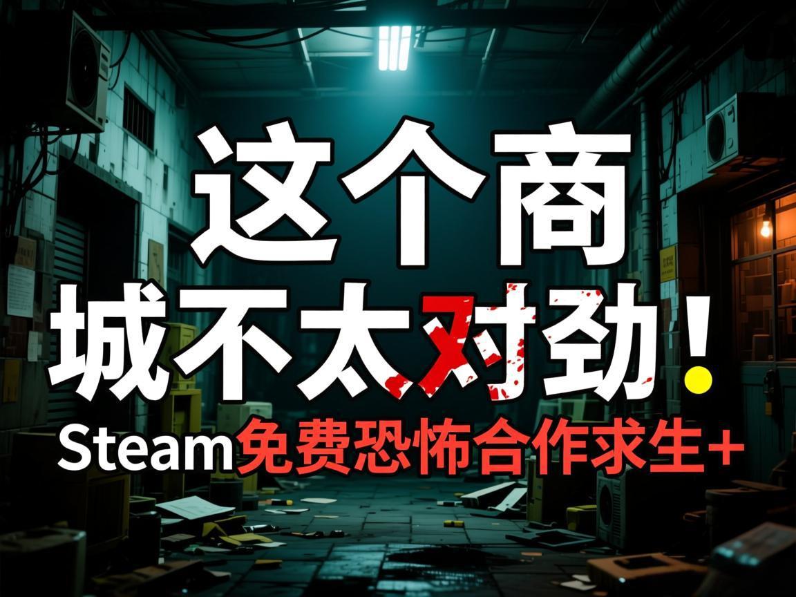 《这个商城不太对劲：Steam免费恐怖合作求生》