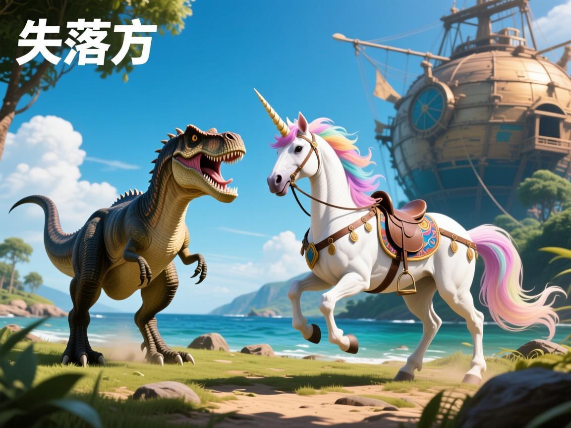 《失落方舟》本月免费坐骑领取攻略：迅猛龙与独角兽