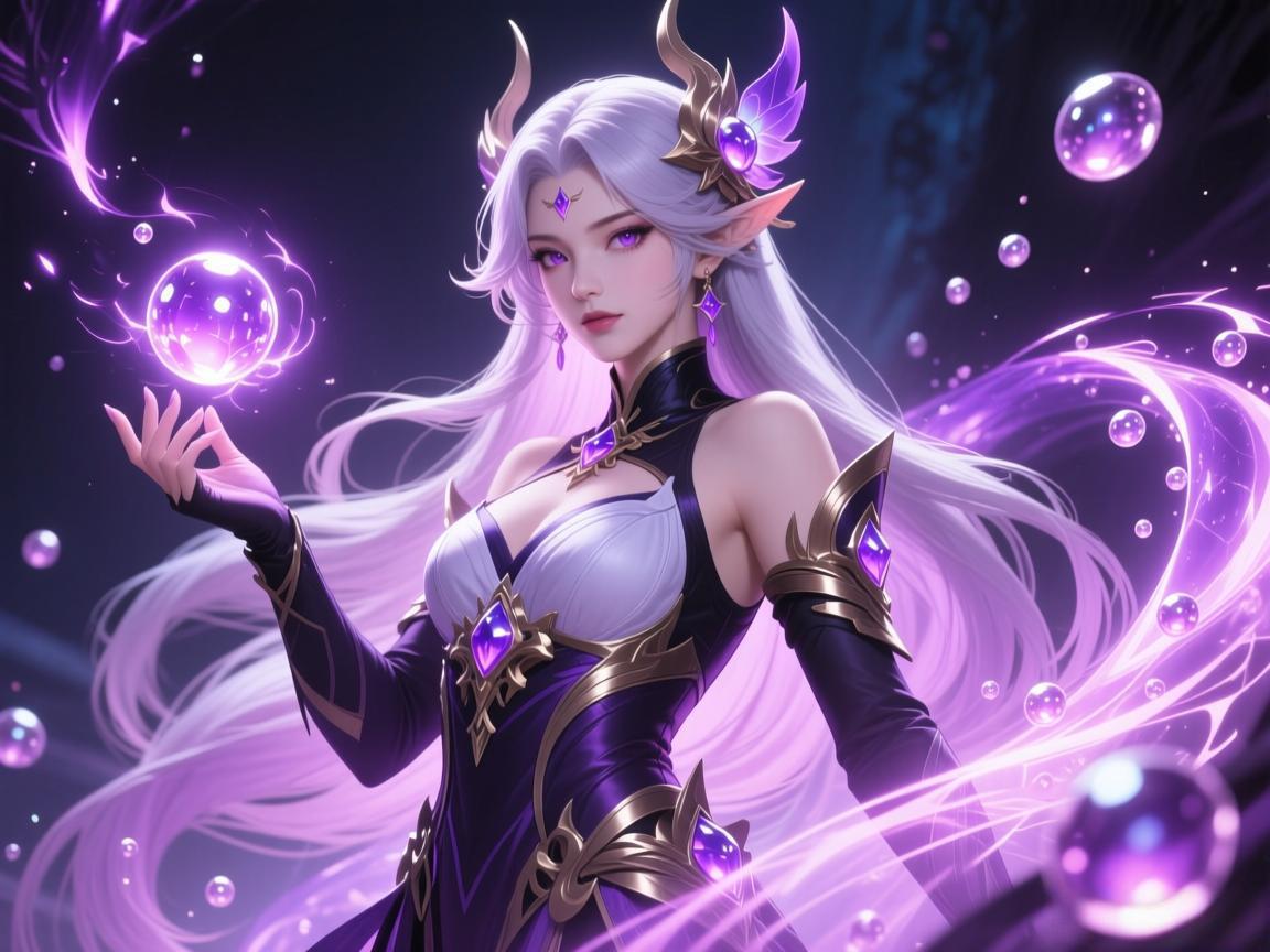 朵利亚幻珠粉紫特效上线