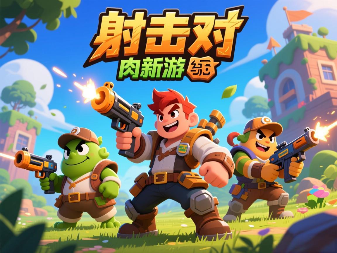 《射击对战新游：肉鸽与三角色结合》