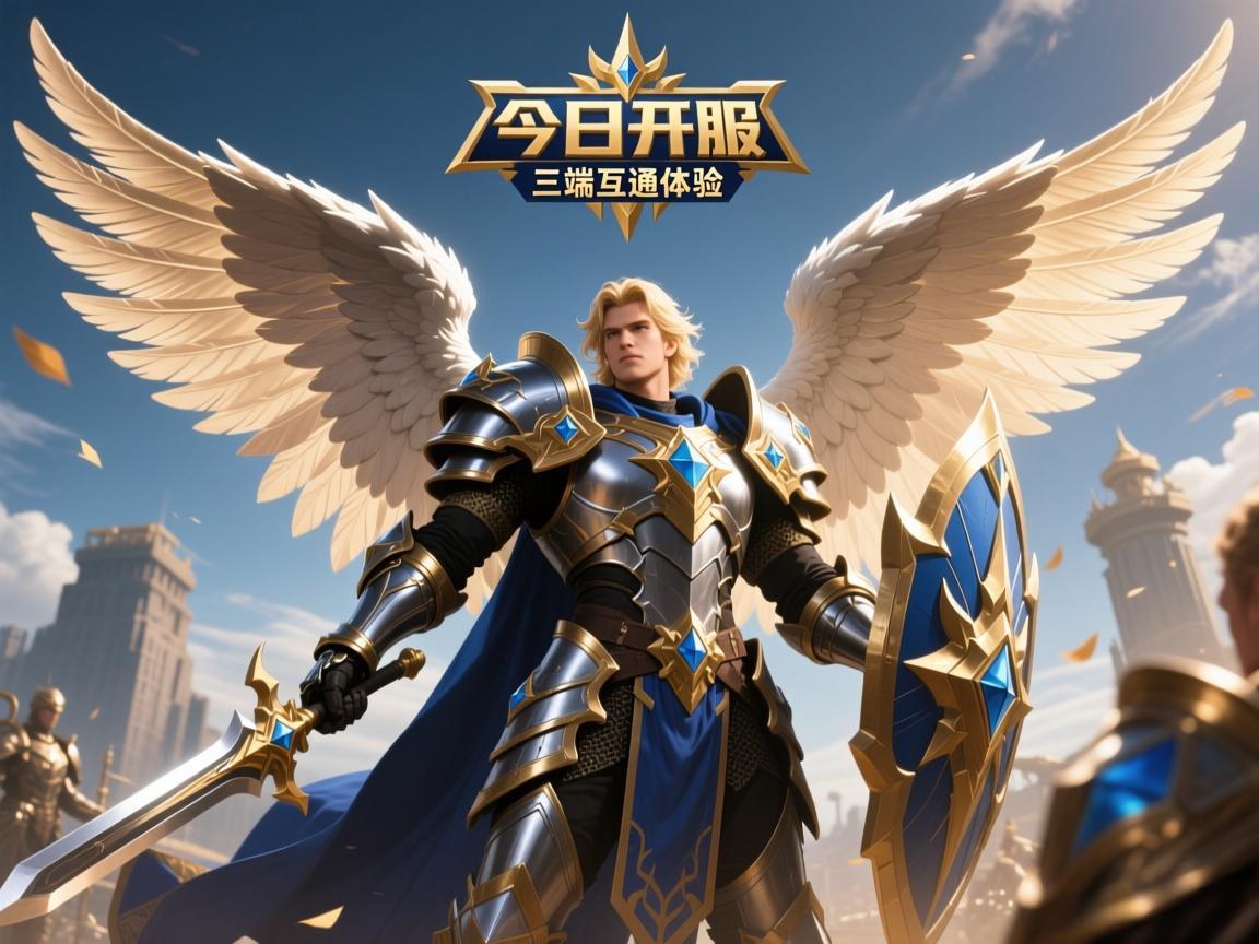 ROM王权之翼今日开服 三端互通体验