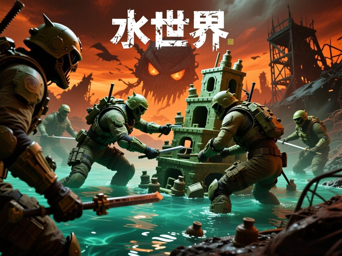 《水世界末日生存：合作对抗资源建造》