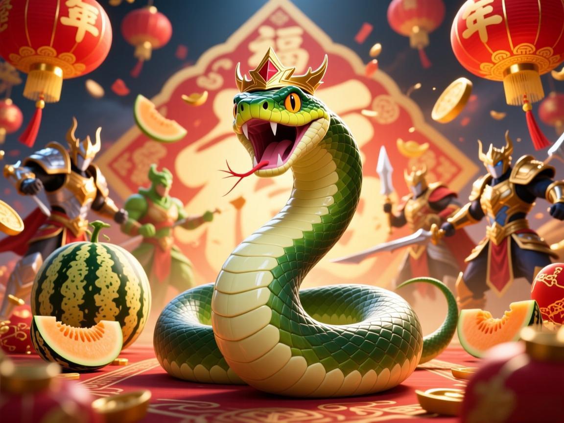 hOK蛇年限定多英雄 瓜王将上线