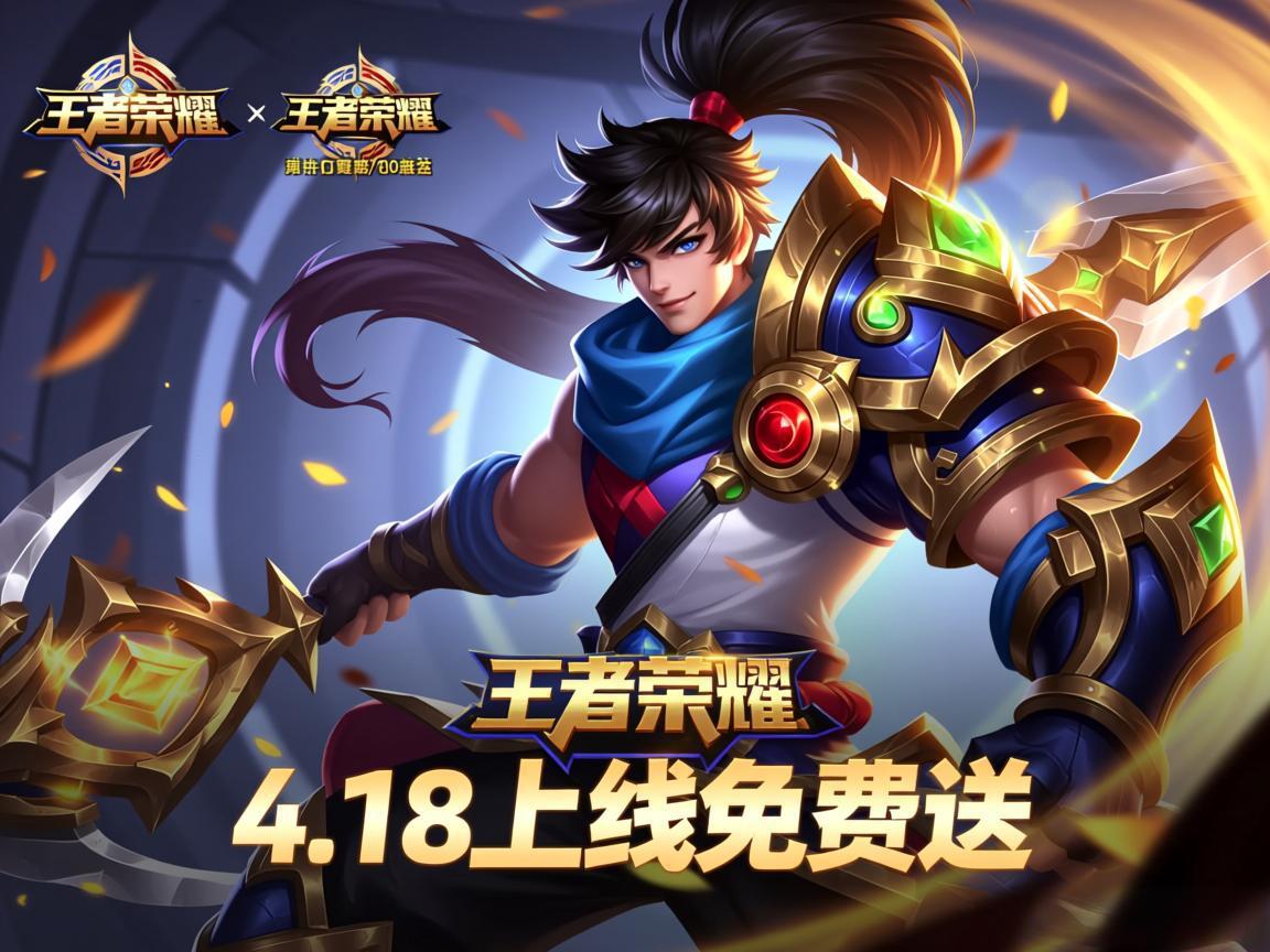王者荣耀联动马可波罗4.18上线免费送