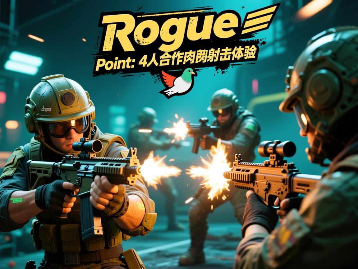 《Rogue Point：4人合作肉鸽射击体验》