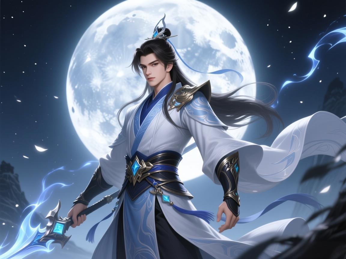 果然大招！李白明月光国风皮肤上线