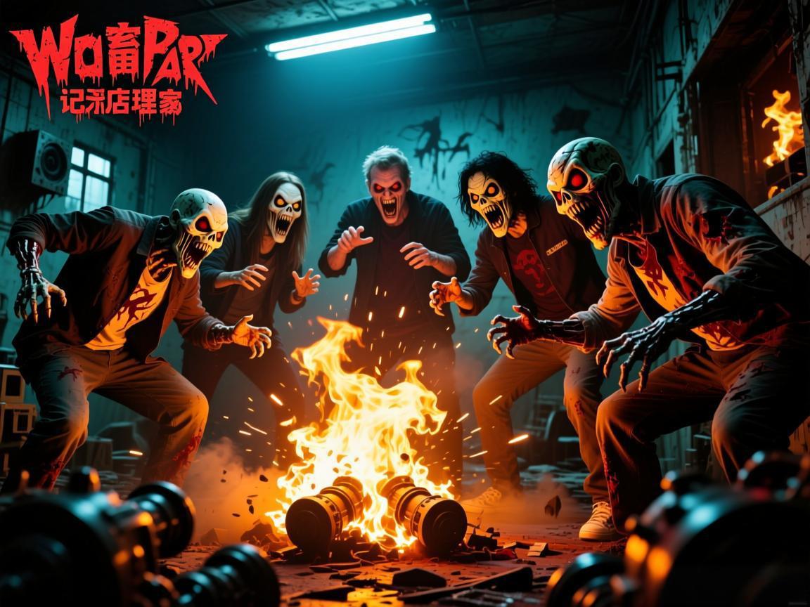 鬼畜物理引擎6人合作恐怖冒险游戏爆火