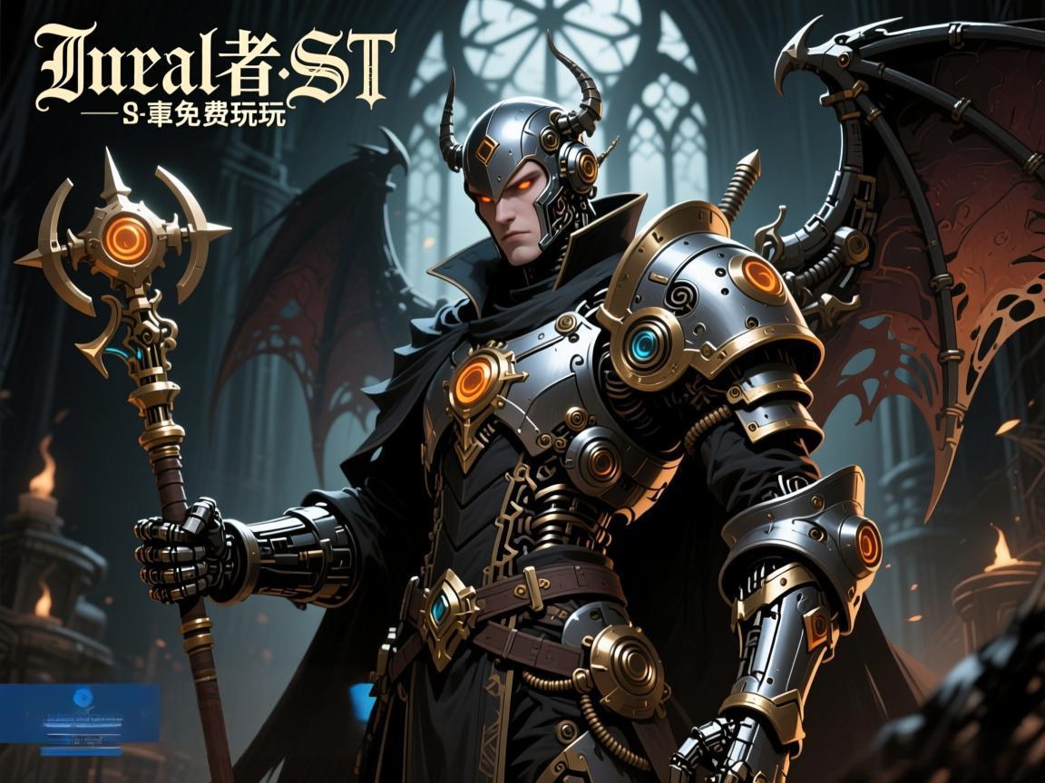 破译者Steam免费试玩 机械哥特画风