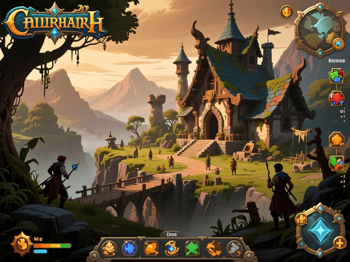 尘封大陆：多人合作奇幻冒险游戏