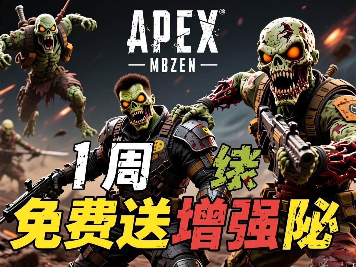 APEX下周免费送丧尸题材增强版