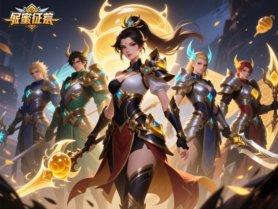 小乔蜜征寻踪新皮肤五位英雄曝光