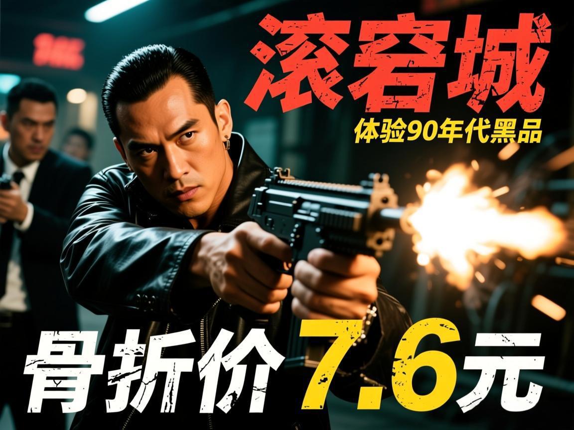 《滚石城》骨折价7.6元体验90年代黑帮射击