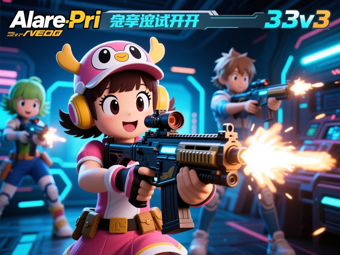 阿拉蕾Prime 3v3v3科幻竞技射击测试开启