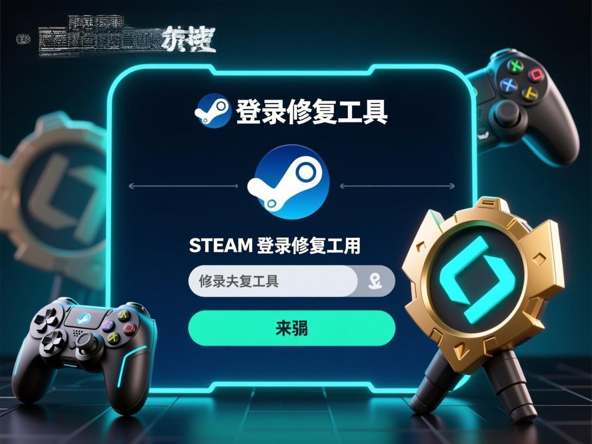 奇游首发Steam登录修复工具