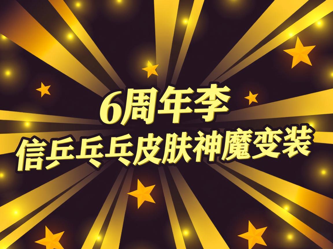 "6周年李信乒乓皮肤神魔变装"