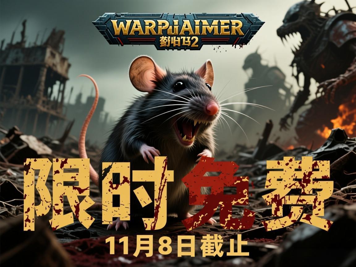 战锤末世鼠疫2 Steam限时免费 11月8日截止
