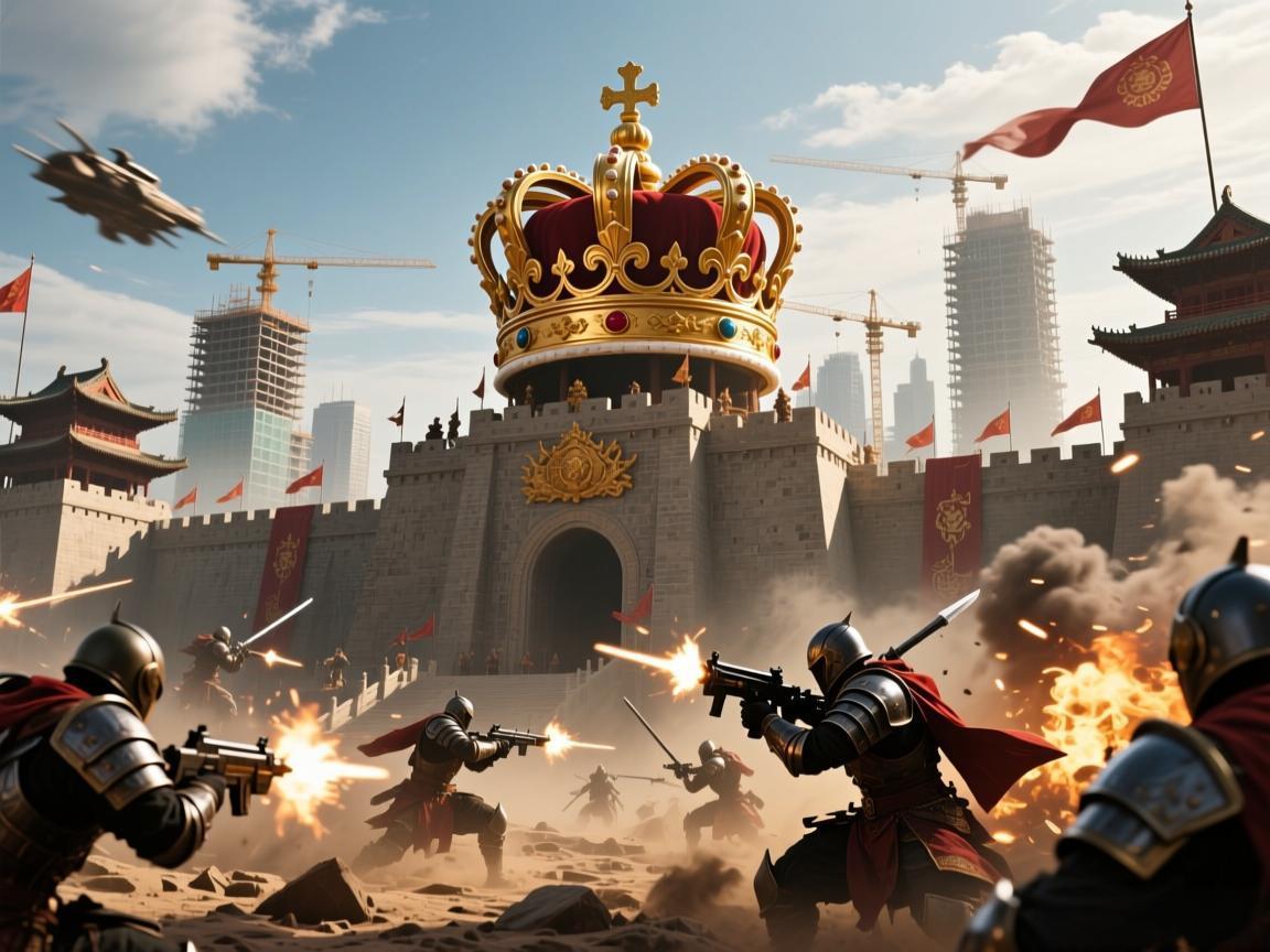 盛世繁荣皇冠之重：城建与实时战斗